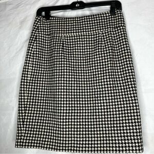 Banana Republic VTG wool houndstooth skirt